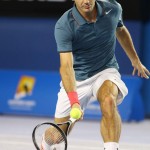 Foto Federer - Open-Australia- Viernes 24-01-2014