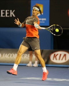 Foto Rafa Nadal - Open-Australia- Sábado 18/01/12014