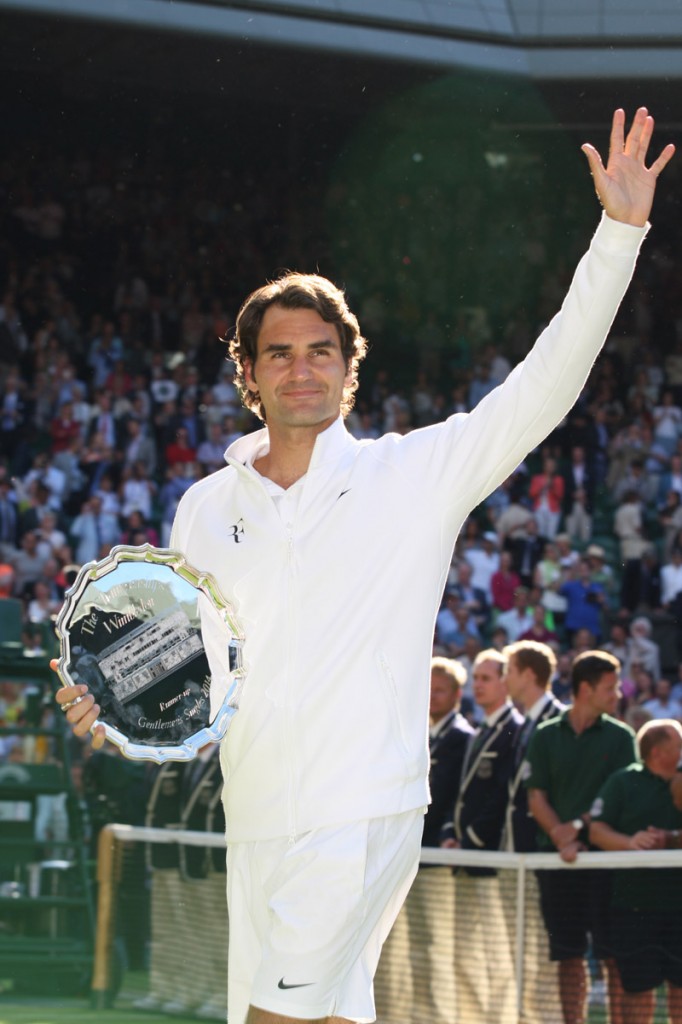 Foto Roger Federer wimbledon 2014