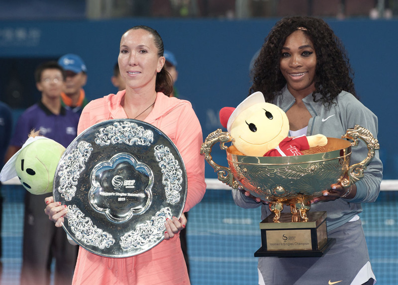 Serena Williams y Jankovic Pekin 2013