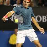 Foto Federer - Open-Australia- Viernes 24-01-2014