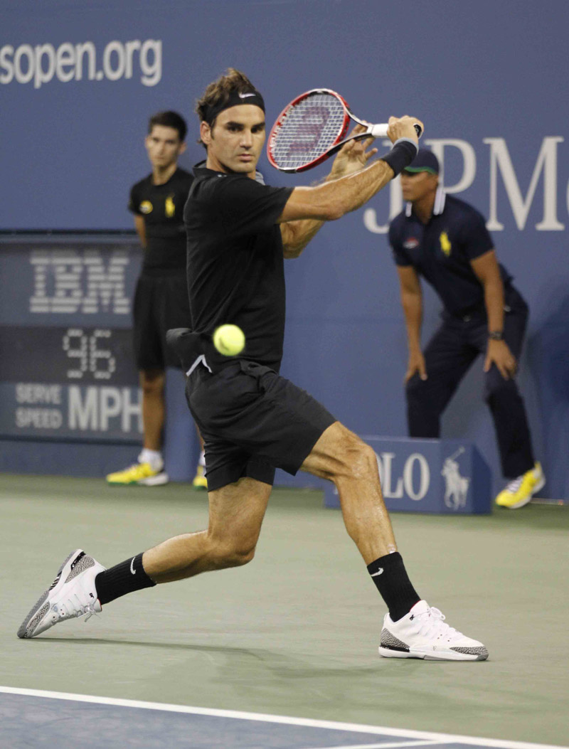 Foto de Federer en el US Open