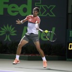 Foto Rafa Nadal vs Fognini en Miami