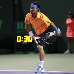 Foto Rafa Nadal vs Fognini en Miami8