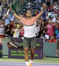 Nadal alegria final Miami 2014 11 b