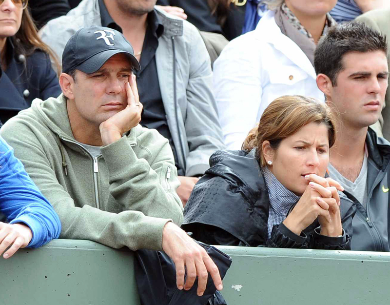 Paul Annacone en Roland Garros