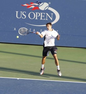 Foto de Robredo en el US Open