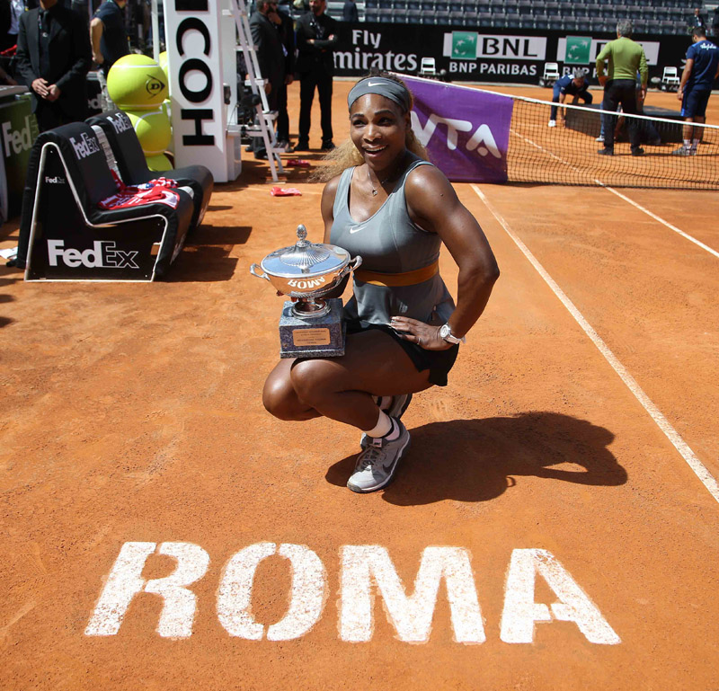 Williams campeona en roma 2014