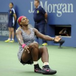 Serena Williams celebración US OPEN 2014