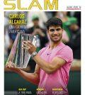 Portada Revista Grand Slamm 299. Carlos ALcaraz con el trofeo de Indian Wells 2023